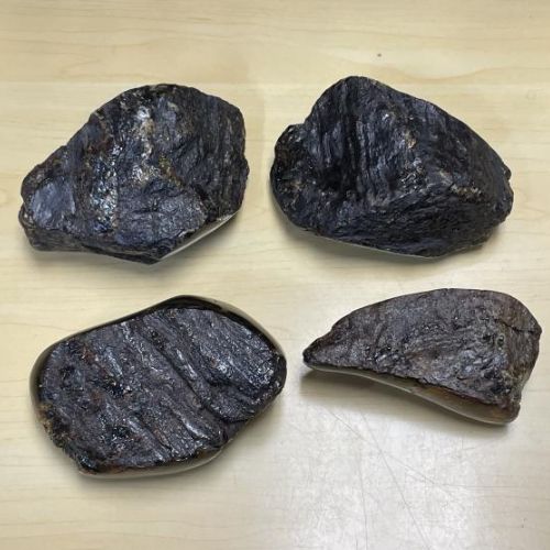 Amber Blue Indonesian Specimen  3&quot;-5&quot; 180-220g