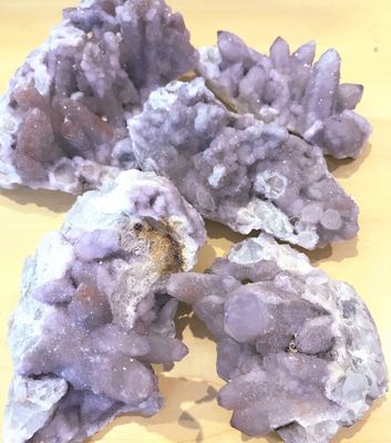 Quartz Spirit Cluster Lilac .5"-1"