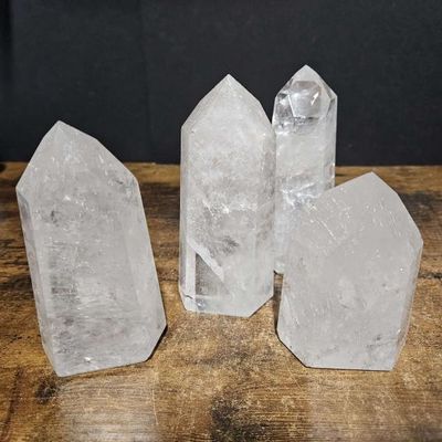Quartz Clear Tower - Select Weight