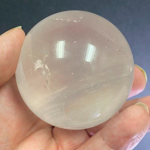 Calcite White Rainbow Sphere - Select