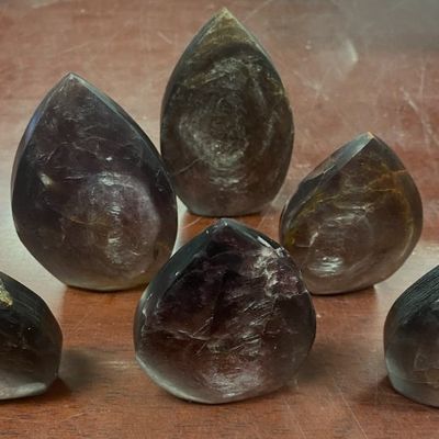 Lepidolite Gem Grade Drop Freeform - Select
