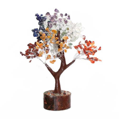 Gem Tree - Chakra Stones 300 Beads 10"