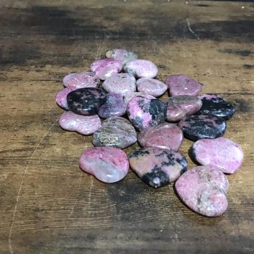 Rhodonite Heart, Size: Small