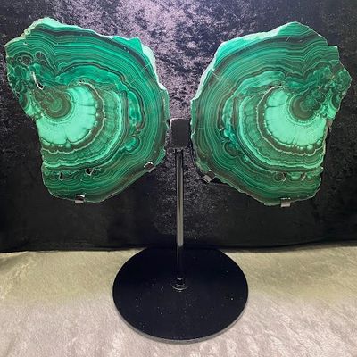 Malachite Semi-Polished Slab - Select