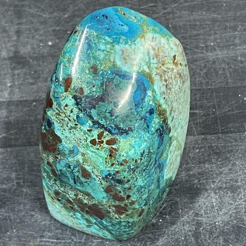 Chrysocolla w/ Cuprite Freeform 90mm 632g