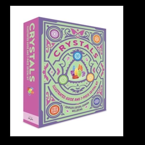 Crystals: Chakra Healing Crystals Set and Guidebook (Mind Spa Kit)