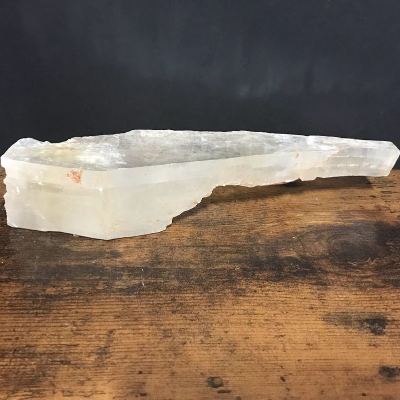 Selenite Window 11&quot;x3&quot;  1112g