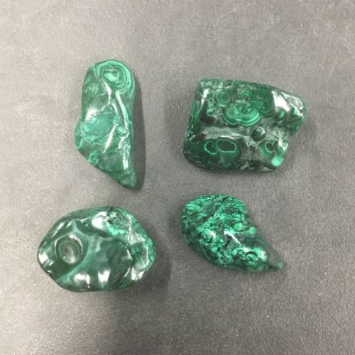Malachite Freeform 1&quot;-4&quot; - Select, Size: 60 - 200g