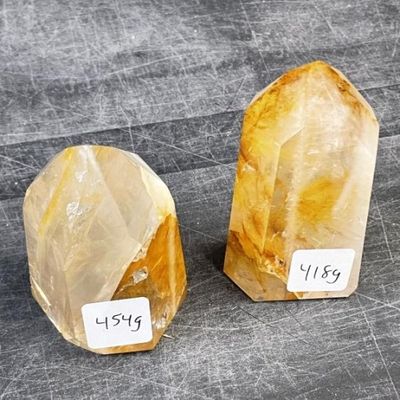 Quartz Hematoid Tower  4.5" / 400-500g