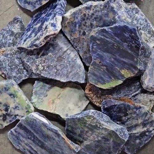 Sodalite Slab One Side Polished 1.5"-2"