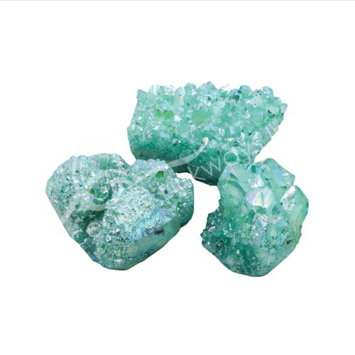 Zeolite Aura Turquoise Color Specimen 3&quot;-5&quot;, Type: Small