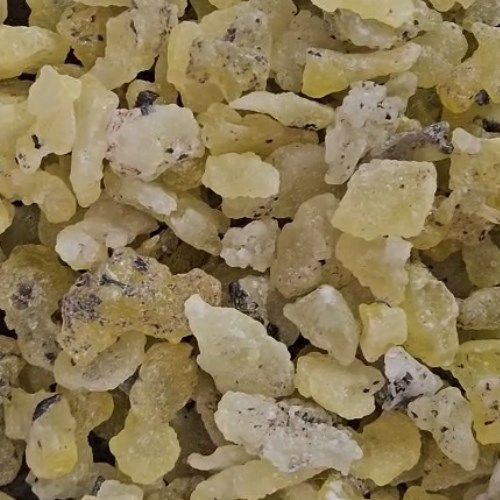 Brucite Yellow Rough Stone .25"-.75"