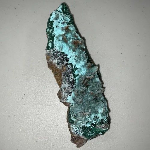 Chrysocolla Malachite in Dolomite Matrix Specimen High Grade 821g
