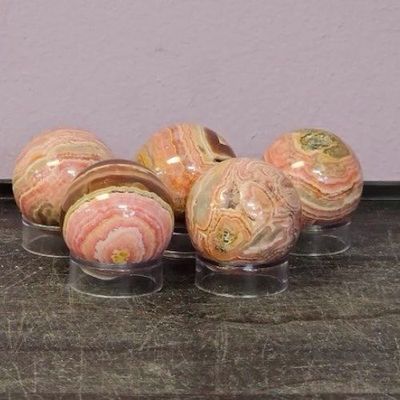 Rhodochrosite Sphere 40mm 106-114g
