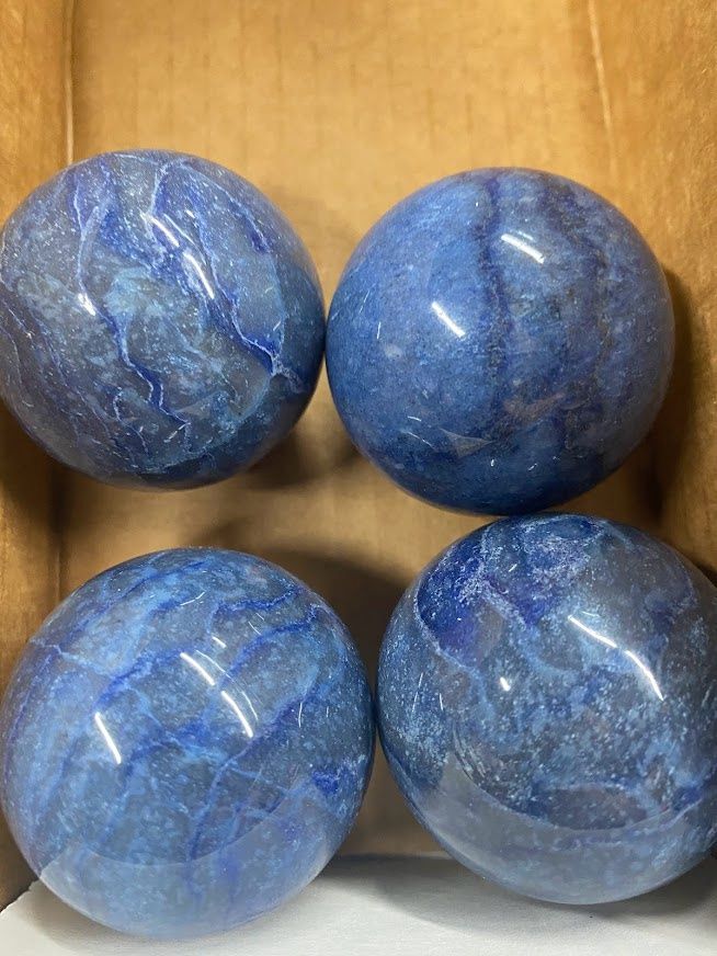 Aventurine Blue Sphere 40mm