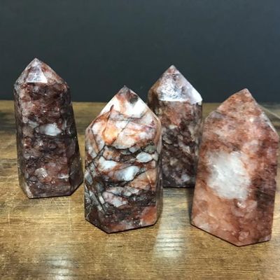Quartz Hematoid Tower priced by weight