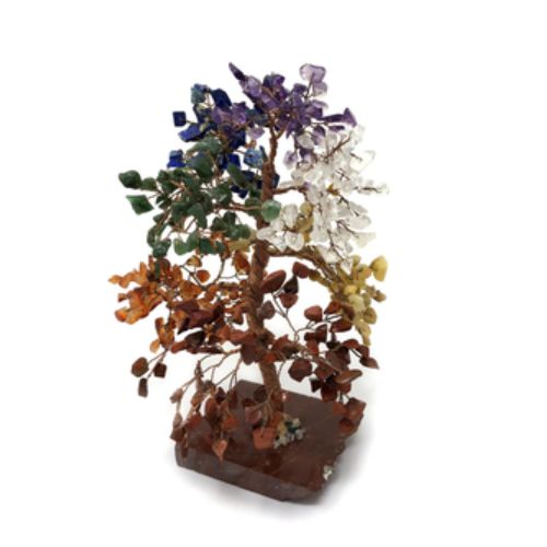 Gemstone Tree 500 Chips 7 Chakra 9"