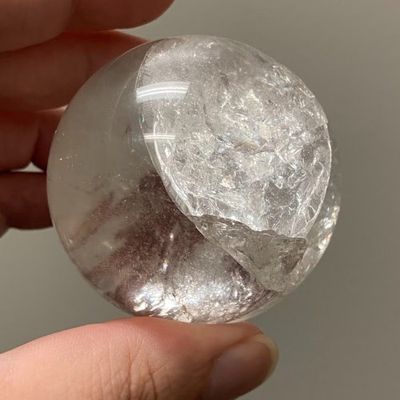 Quartz Clear Sphere High Quality  300g