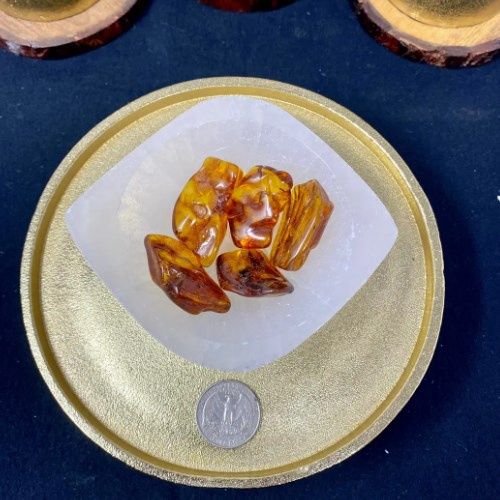Amber Baltic High Quality .75&quot; - 1.25&quot;