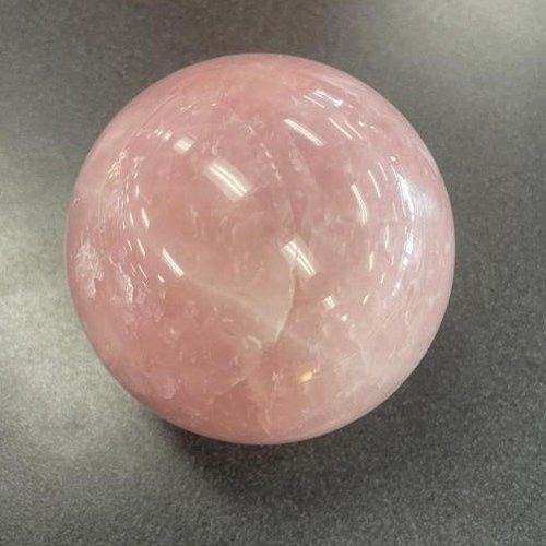 Quartz Rose Sphere 3.5" | 1074g