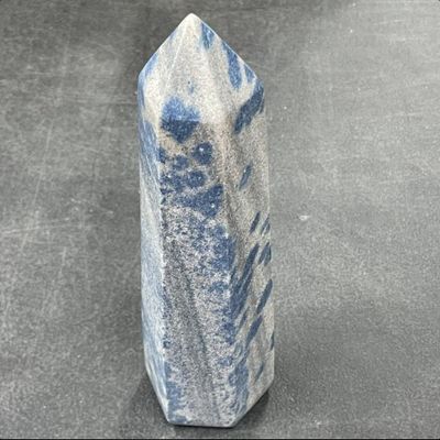 Dumortierite Blueberry AKA Quartz Blue Tower  9"x2.5" / 1352g