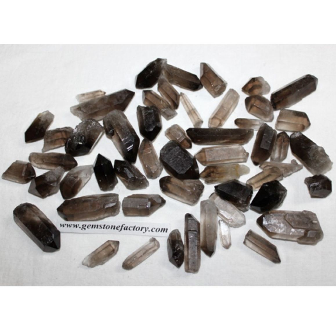 Quartz Smoky Points Rough  2&quot;-3&quot;