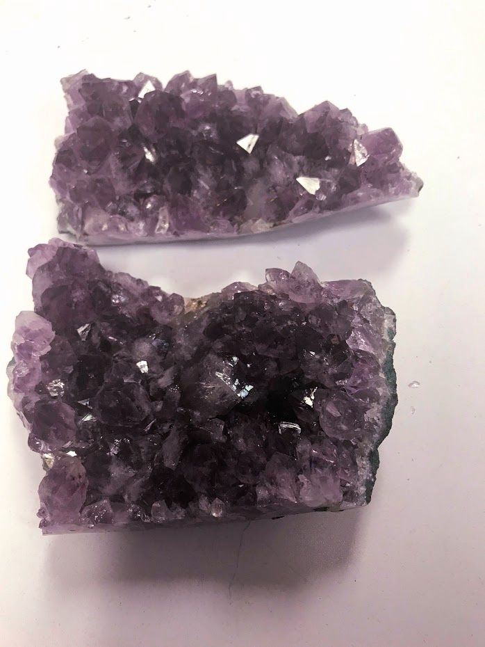 Amethyst Cluster 5" x 3" 400 gms