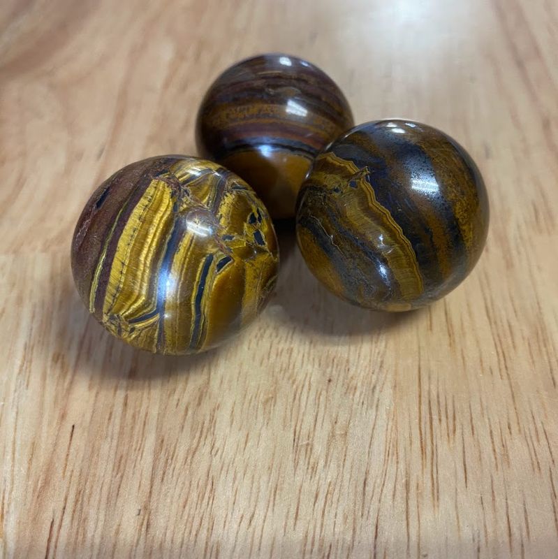Tiger Iron Sphere 30mm