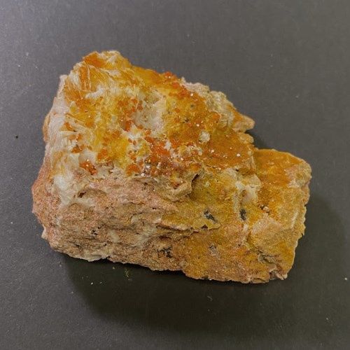 Vanadinite w/ Barite Specimen 133g
