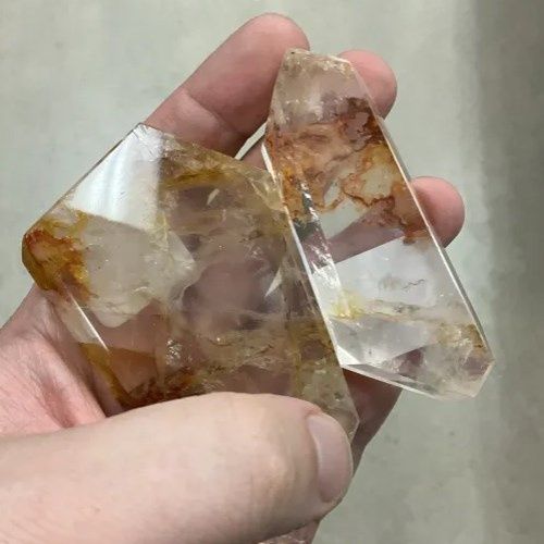 Quartz Hematoid Freeform Window 1.5&quot; - 3.5&quot;