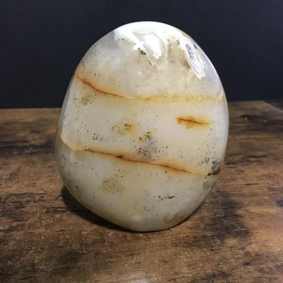 Agate Dendritic 1-Sided Freeform 5" select, Size: 1109g