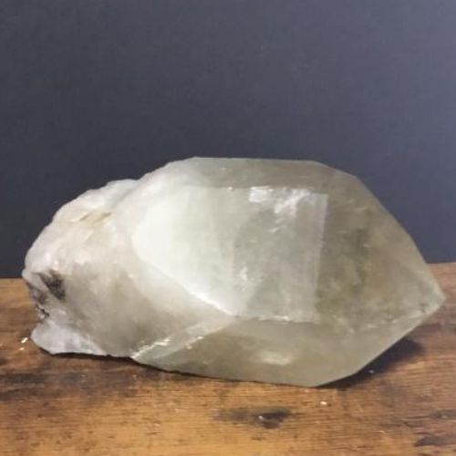 Citrine Phantom Point w/ Lepidolite Mica &amp; Rainbow Inclusion Specimen 2866g