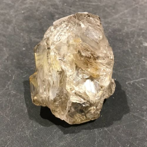Quartz Clear Golden Rutilated Cluster Specimen 296g
