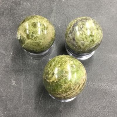 Vesuvanite aka Idocrase Sphere 1.5"-2"