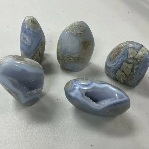 Agate Blue Lace Chalcedony Freeform - Select