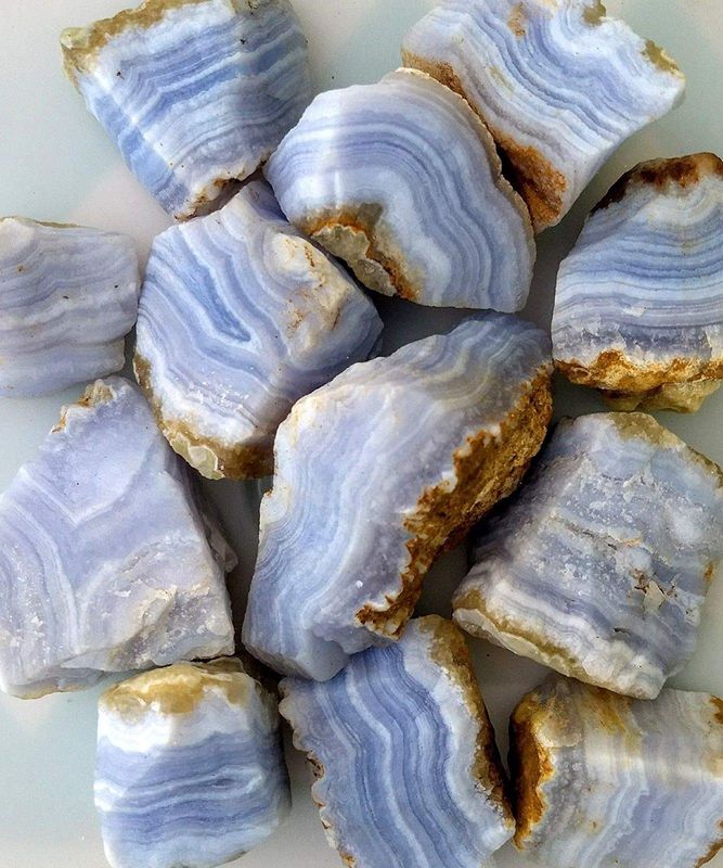Agate Blue Lace Specimen priced by weight