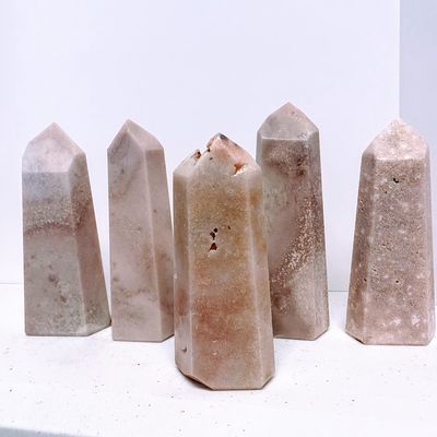 Amethyst Pink Tower priced by weight.