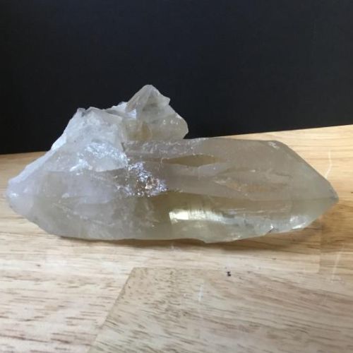 Citrine Smoky Lemurian Point Specimen 6"x1.75" | 587g
