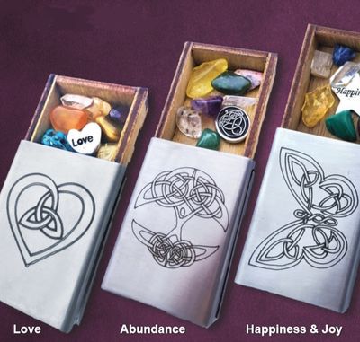 Growth Stones Pocket Travel Crystals Kit