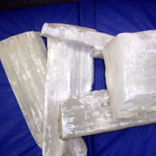Selenite Logs Specimen 3-5kg