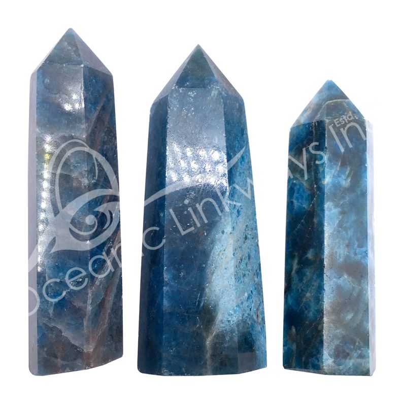 Apatite Blue Tower 2-3.5" - Select