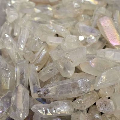 Quartz Angel Aura Point .75"-1.25"