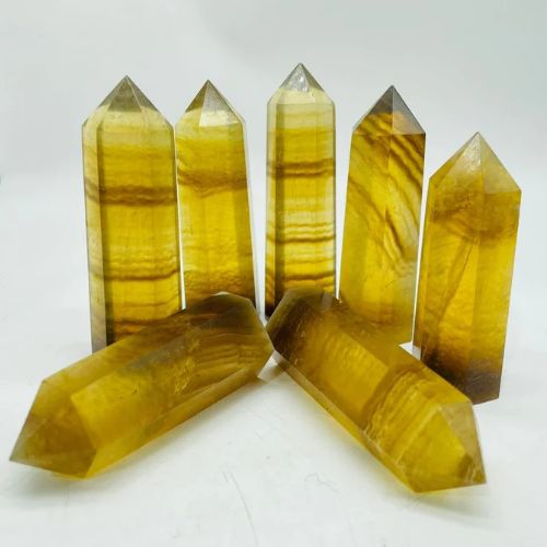 Fluorite Yellow Tower  2&quot;-3.5&quot;