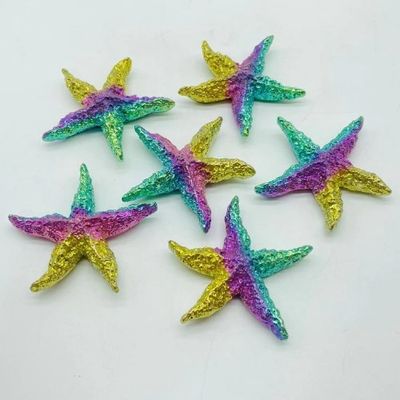 Bismuth Starfish Gemstone Carving 2"