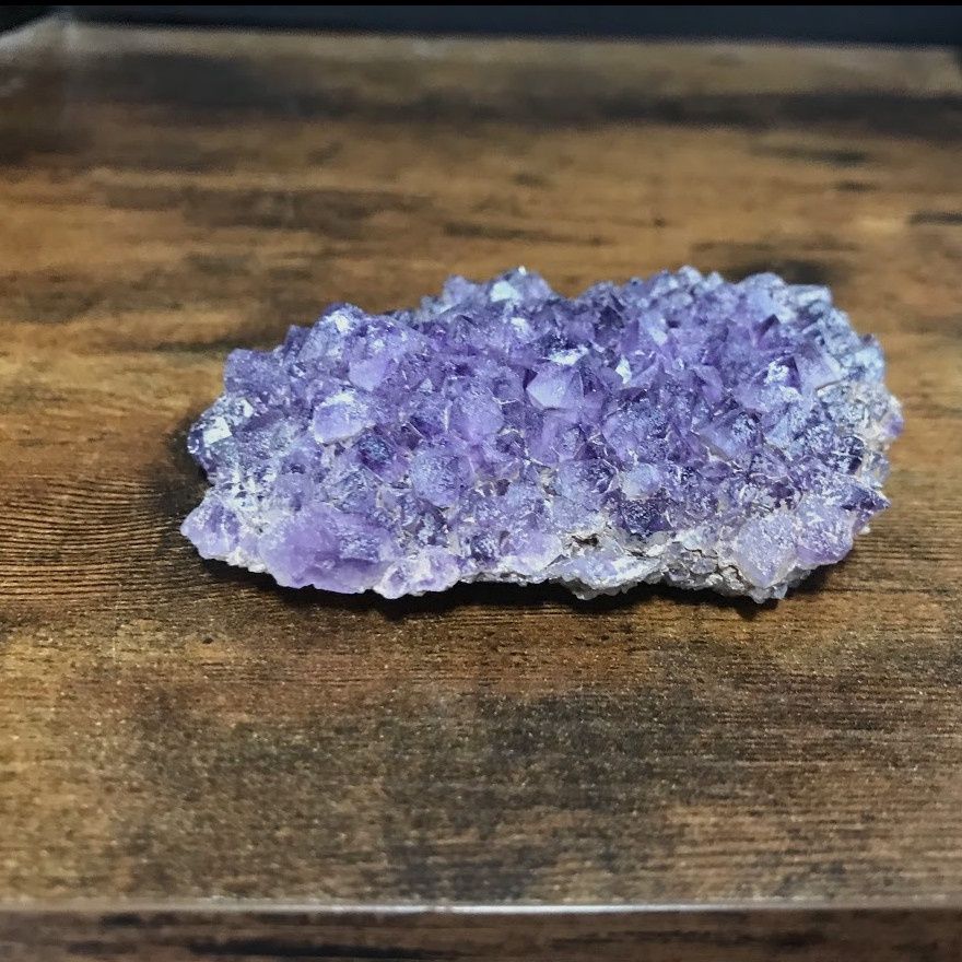 Amethyst Cluster w Hematite Inclusions 3x3"