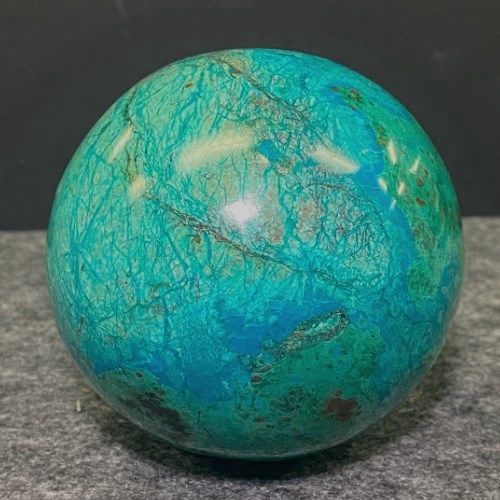 Chrysocolla Freeform Sphere High Quality - Select