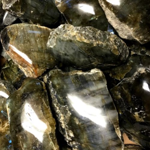 Labradorite Polished Freeform Slab 2&quot;-4&quot;