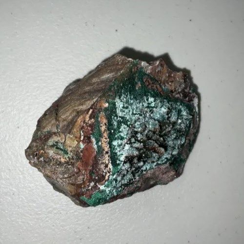 Chrysocolla Malachite in Dolomite Matrix Specimen High Grade 653g