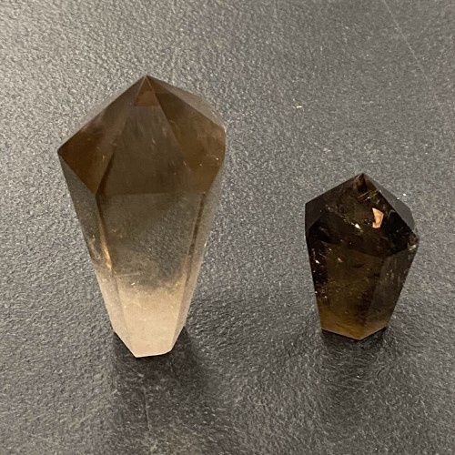 Quartz Smoky High Quality Tower Standing Point - Select, Type: 1.25&quot;