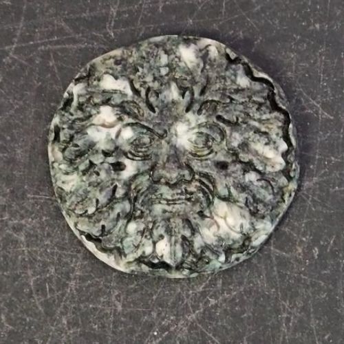 Preseli Bluestone Greenman Carving from Stonehenge
